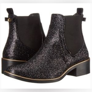 Kate Spade Sedgwick Glitter Rain Boots NWT
